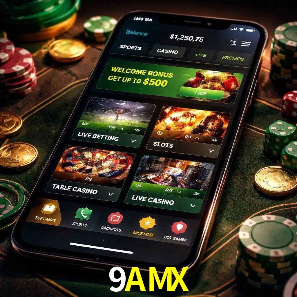 Diseño de juegos móviles 9AMX para usuarios en México