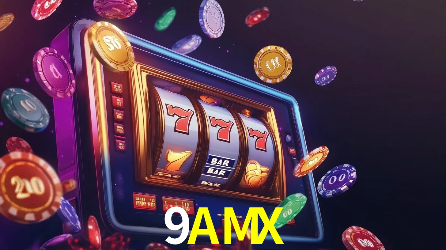Interfaz de la app móvil 9AMX en un smartphone moderno